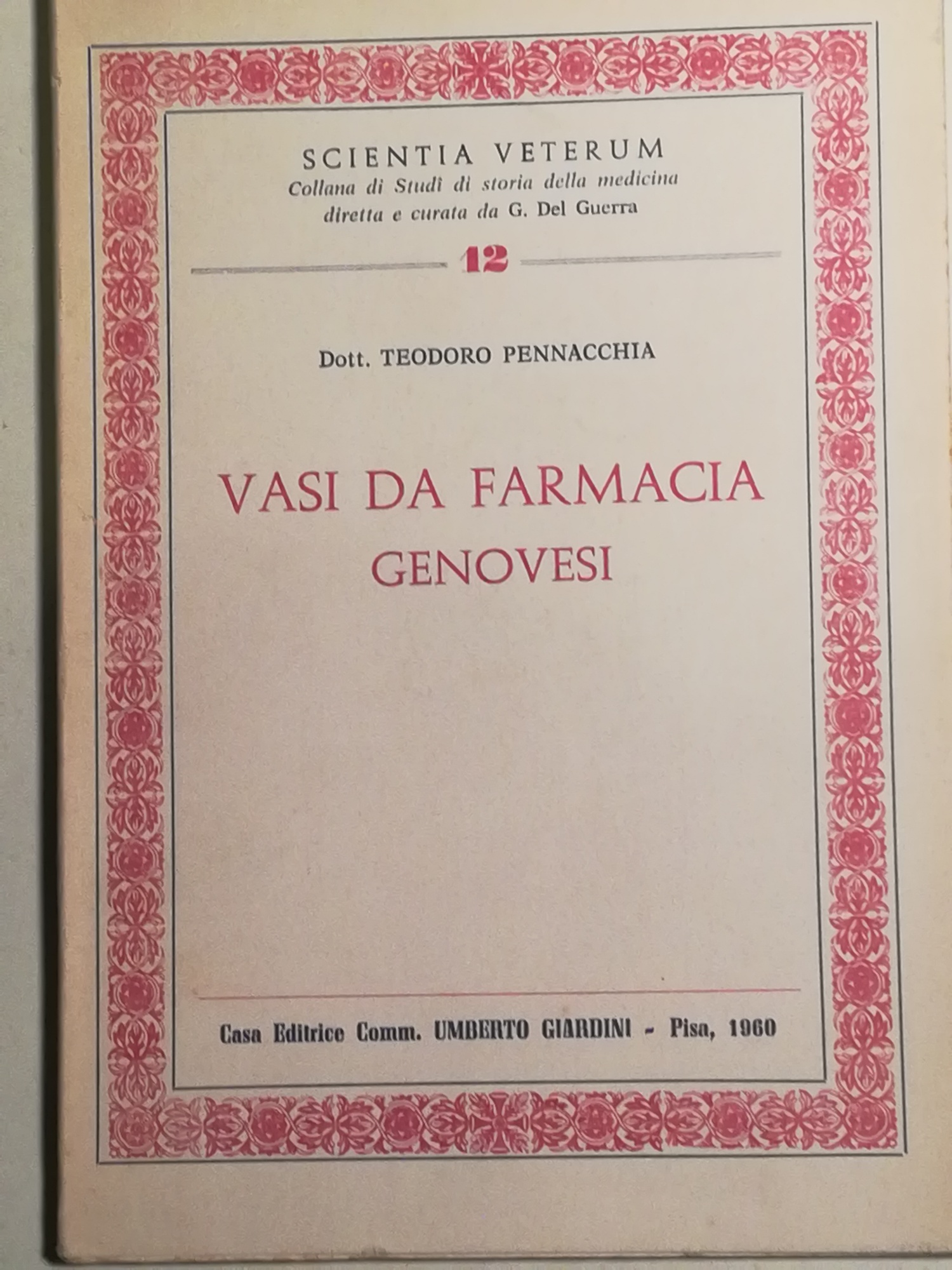 Vasi da farmacia genovesi