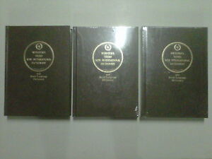 WEBSTER'S THIRD NEW INTERNATIONAL DICTIONARY 1986 3 VOLUMI