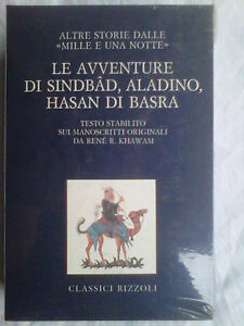 LE AVVENTURE DI SINDBAD, ALADINO, HASAN DI BASRA RIZZOLI 1991