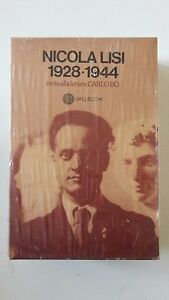 NICOLA LISI 1928-1944 INVITA ALLA LETTURA CARLO BO VALLECCHI 2 …