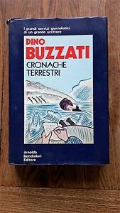 DINO BUZZATI CRONACHE TERRESTRI MONDADORI 1972 1° EDIZIONE