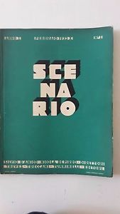 SCENARIO RIVISTA DI TEATRO ANNO 1° N.1 FEBBRAIO 1932 SILVIO …