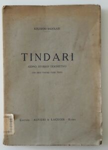 EDUARDO BADOLATI TINDARI CENNO STORICO DESCRITTIVO ALFIERI 1921