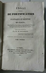 M. DE BOUSMARD ESSAI DE FORTIFICATION ET D'ATTAQUE DES PLACES …
