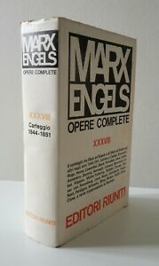 MARX ENGELS OPERE COMPLETE VOL XXXVIII CARTEGGIO 1844-1851 EDITORI RIUNITI …