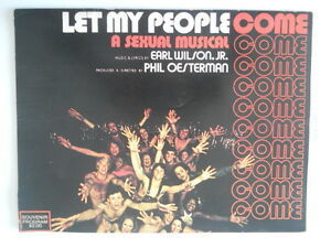 LET MY PEOPLE COME A SEXUAL MUSICAL EARL WILSON LIBRA …