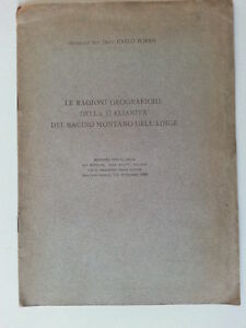 C. PORRO LE RAGIONI GEOGRAFICHE DELL'ITALIANITA' BACINO MONTANO DELL'ADIGE 1930