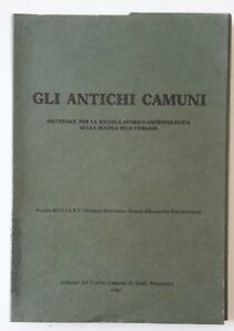 G.I.S.A.V. GLI ANTICHI CAMUNI CENTRO CAMUNO DI STUDI PREISTORICI 1982