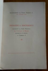 BELTRAMI INDAGINI E DOCUMENTI RIGUARDANTI TORRE PRINCIPALE CASTELLO MILANO 1905