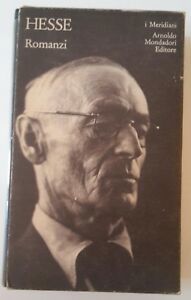 HERMAN HESSE ROMANZI MONDADORI MERIDIANI 1977 1° ED.