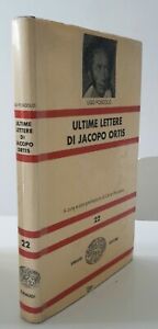 UGO FOSCOLO LE ULTIME LETTERE DI JACOPO ORTIS EINAUDI NUE …
