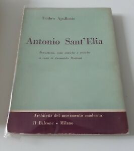 UMBRO APOLLONIO ANTONIO SANT'ELIA IL BALCONE MILANO 1958
