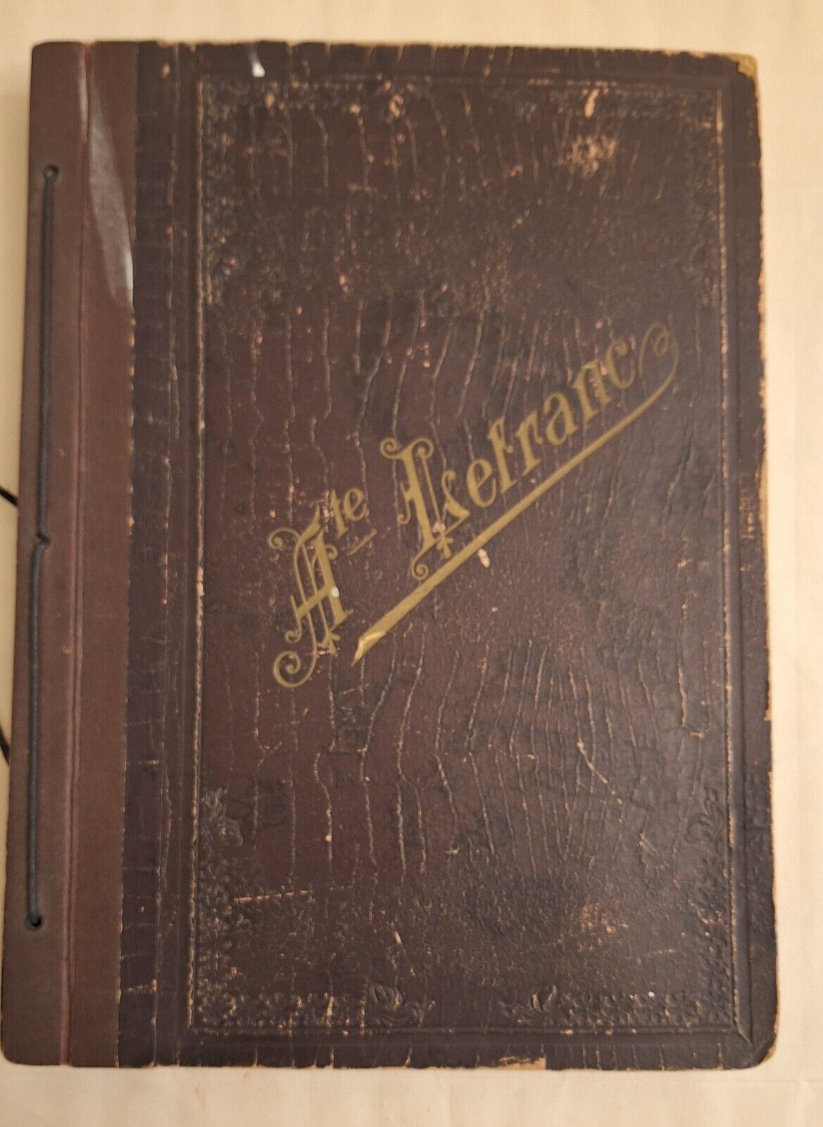 A. LEFRANC CATALOGO PIZZI E PASSAMANERIE PRIMI ANNI '900