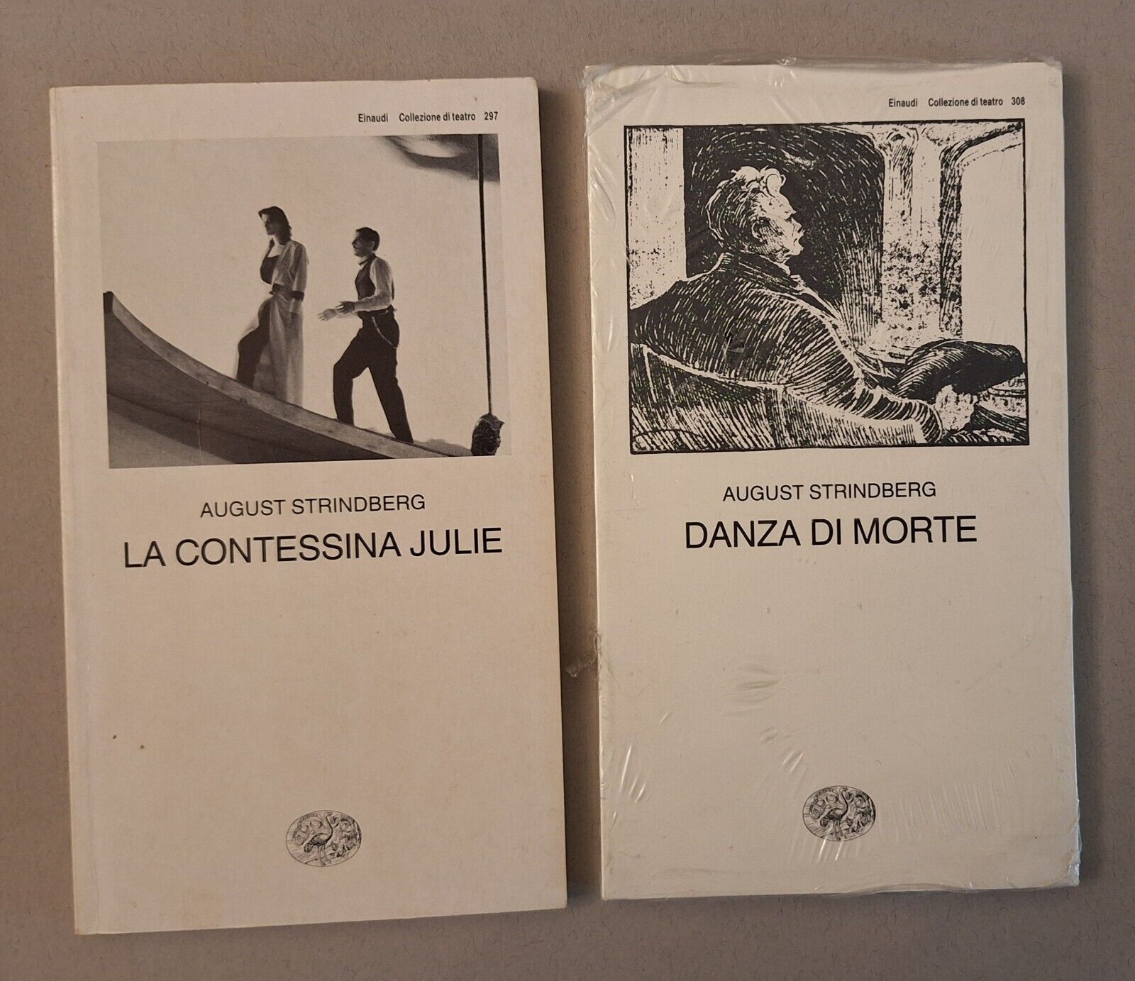 A. STRINDBERG LA CONTESSA JULIE- DANZA DI MORTE EINAUDI SIGILLATO