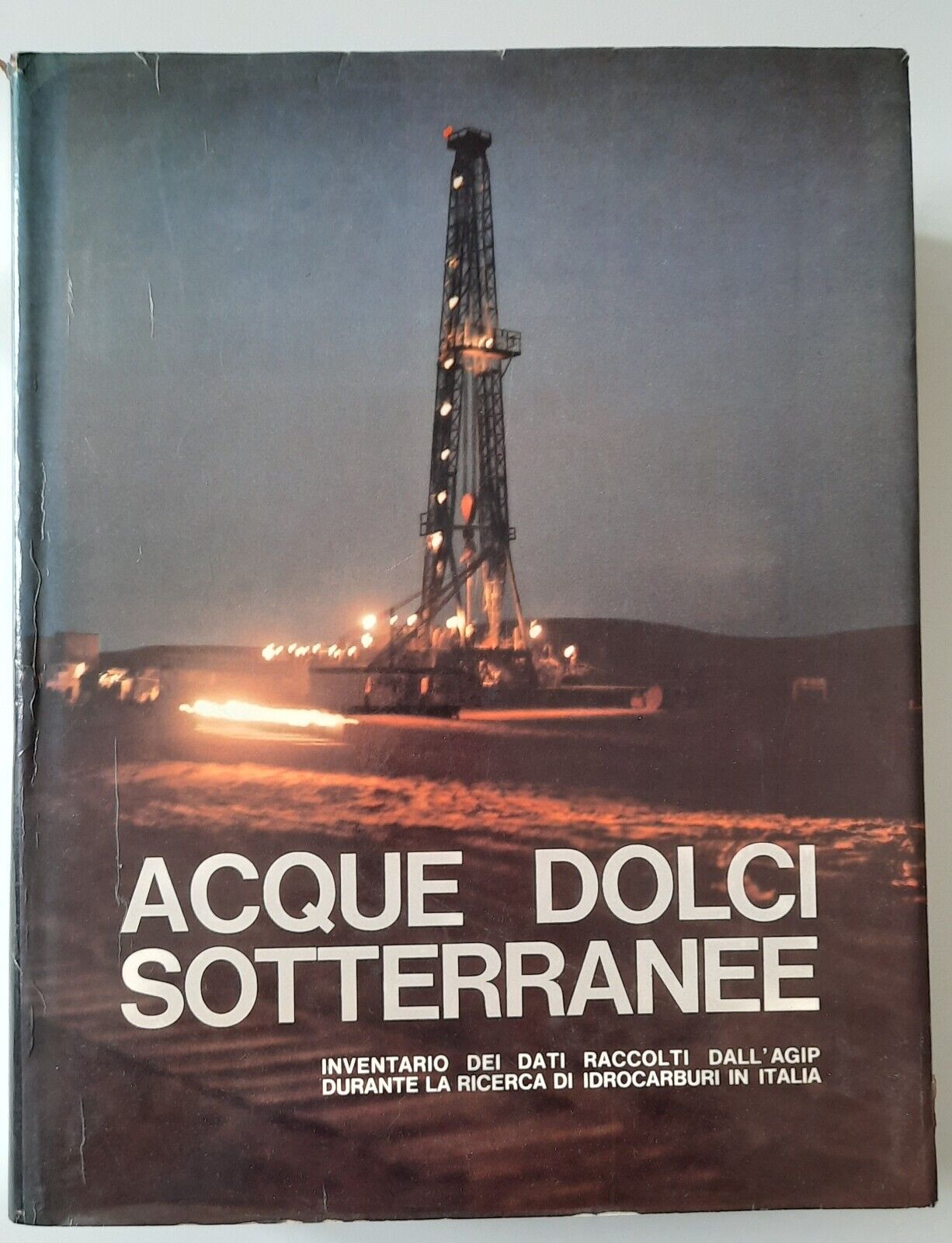 ACQUE DOLCI SOTERRANEE DATI RACCOLTI DLL'AGIP 1972