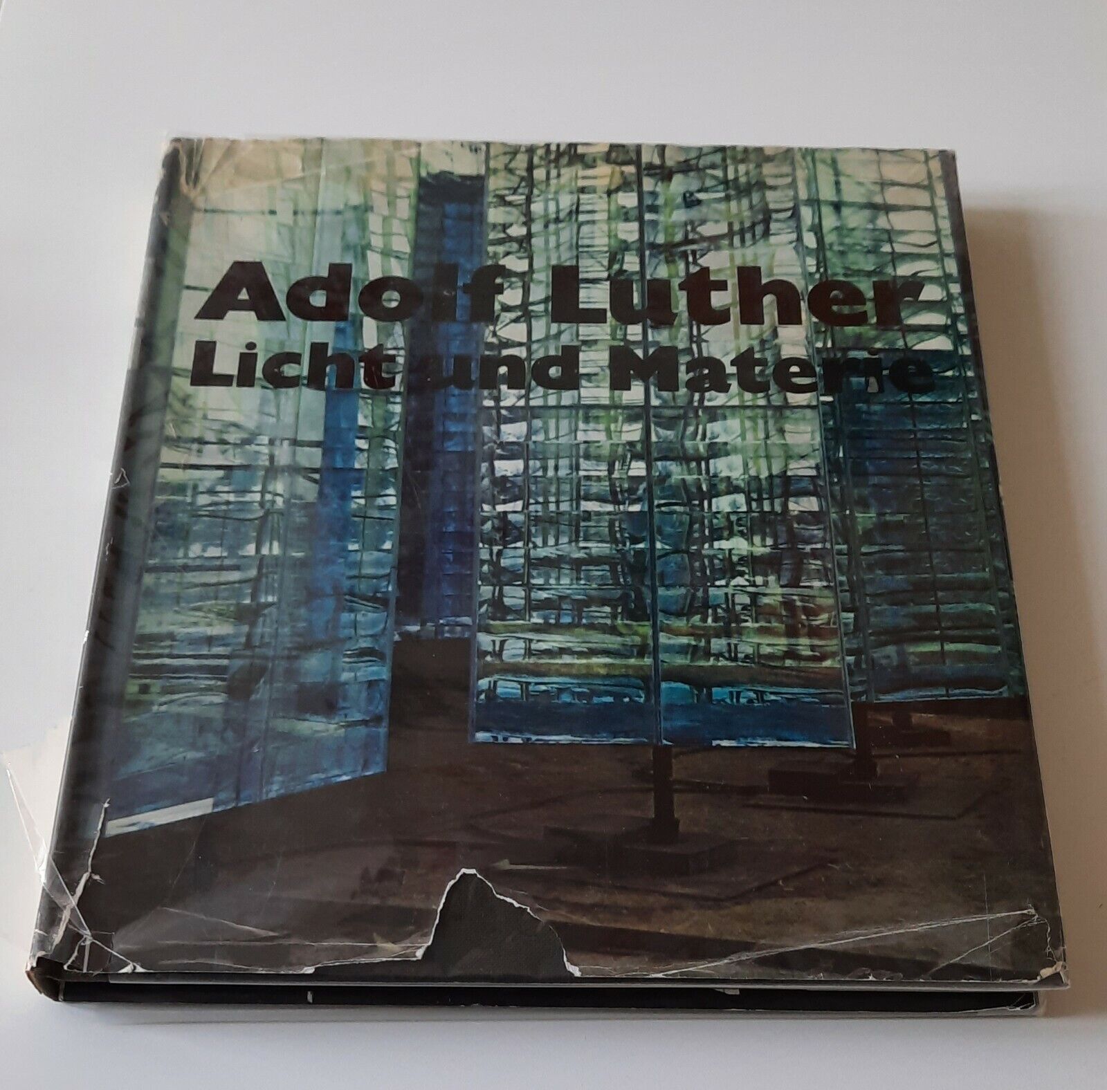 ADOLF LUTHER LICHT UND MATERIE A. BONGERS RECKLINGHAUSEN 1978 AUTOGRAFATO