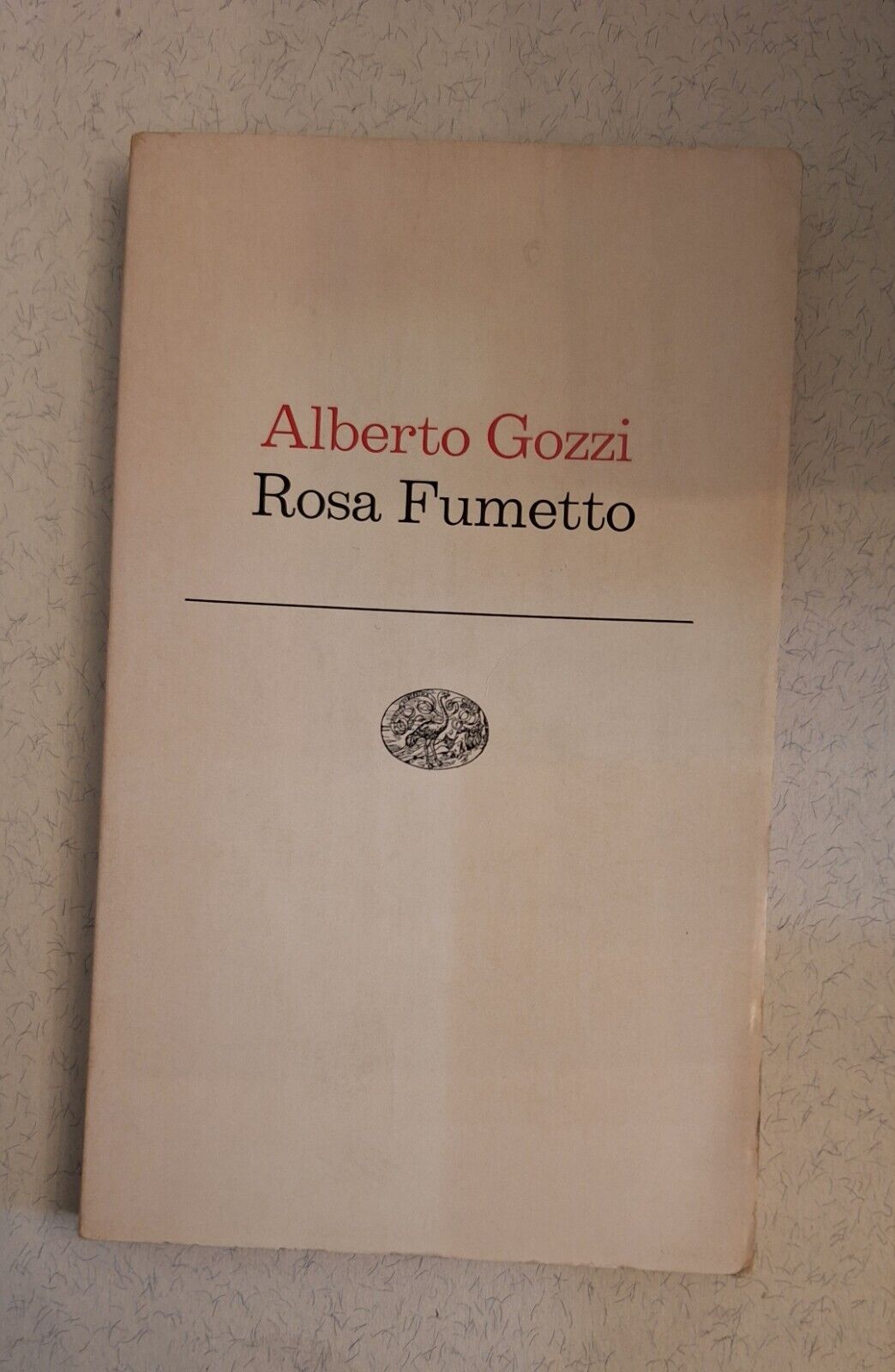 ALBERTO GOZZI ROSA FUMETTO EINAUDI 1978