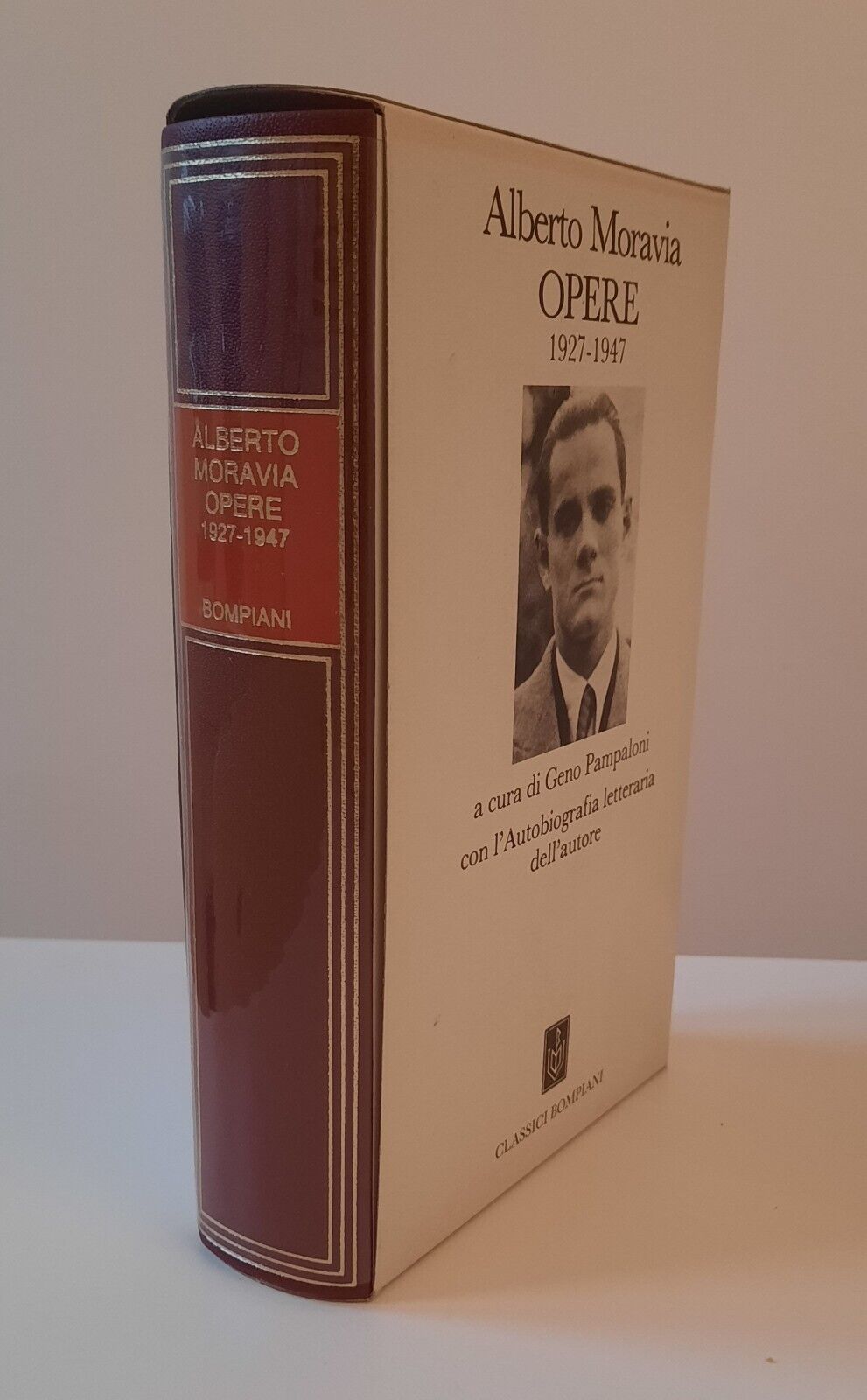 ALBERTO MORAVIA OPERE 1927 - 1947 BOMPIANI CLASSICI 1986