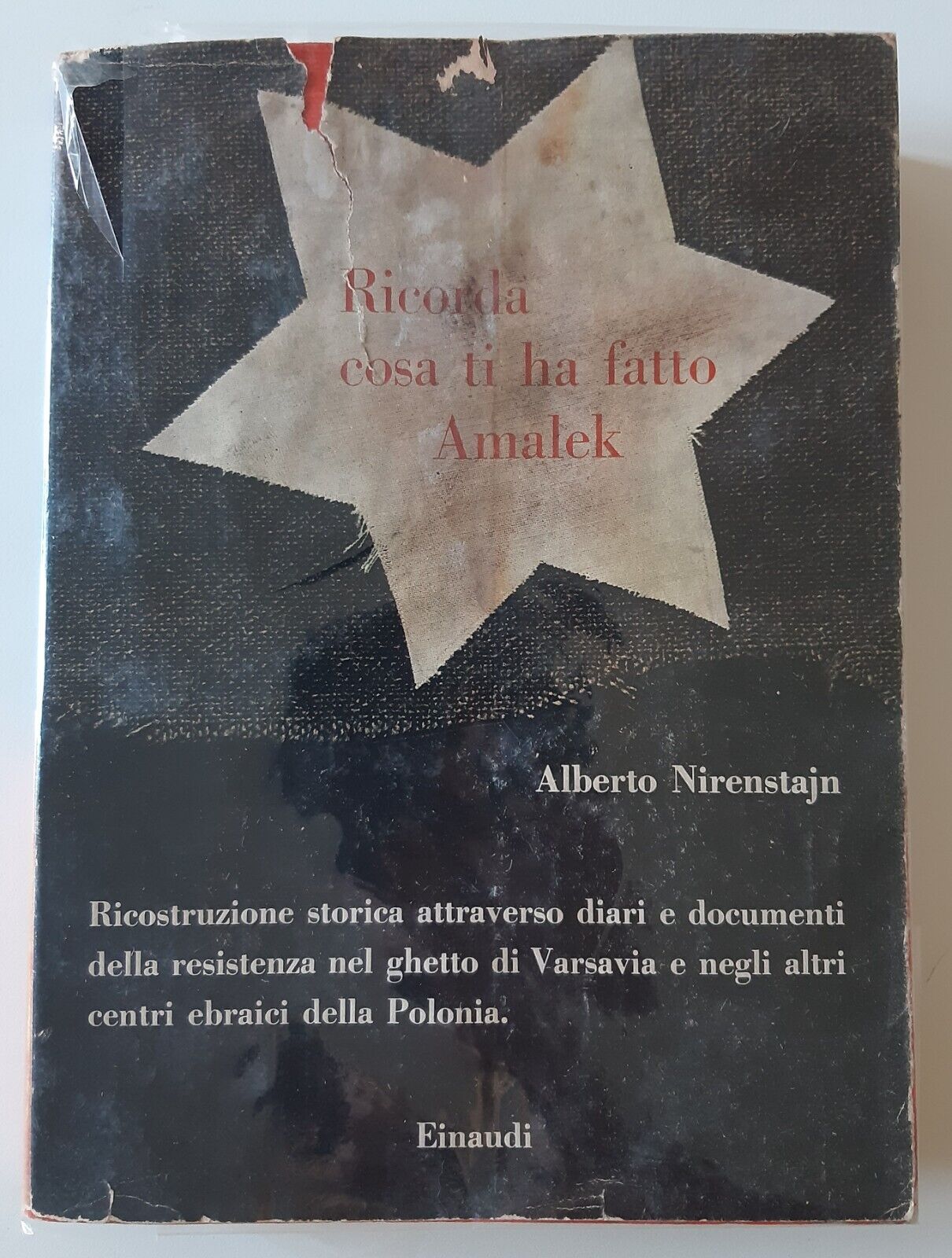 ALBERTO NIRENSTAJN RICORDA COSA TI HA FATTO AMALEK 1958