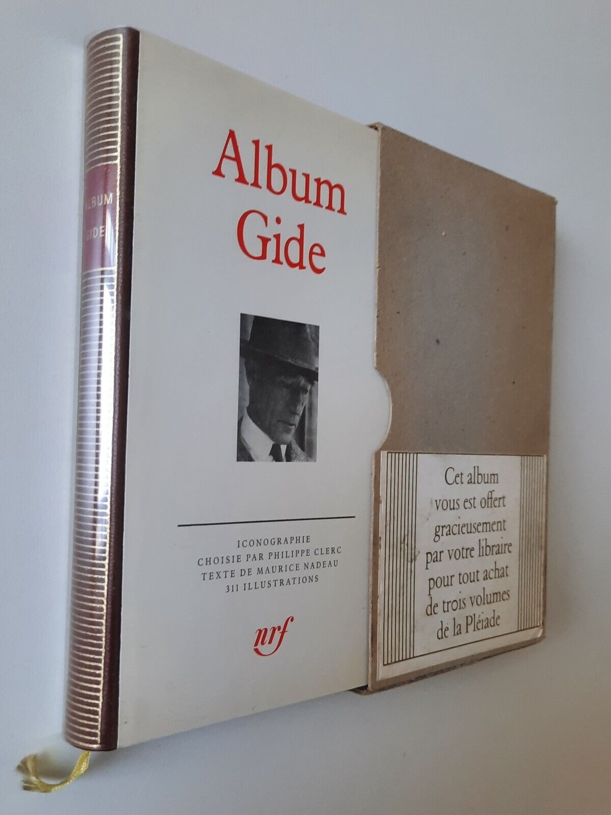 ALBUM GIDE BIBLIOTHEQUE DE LA PLEIADE 1985