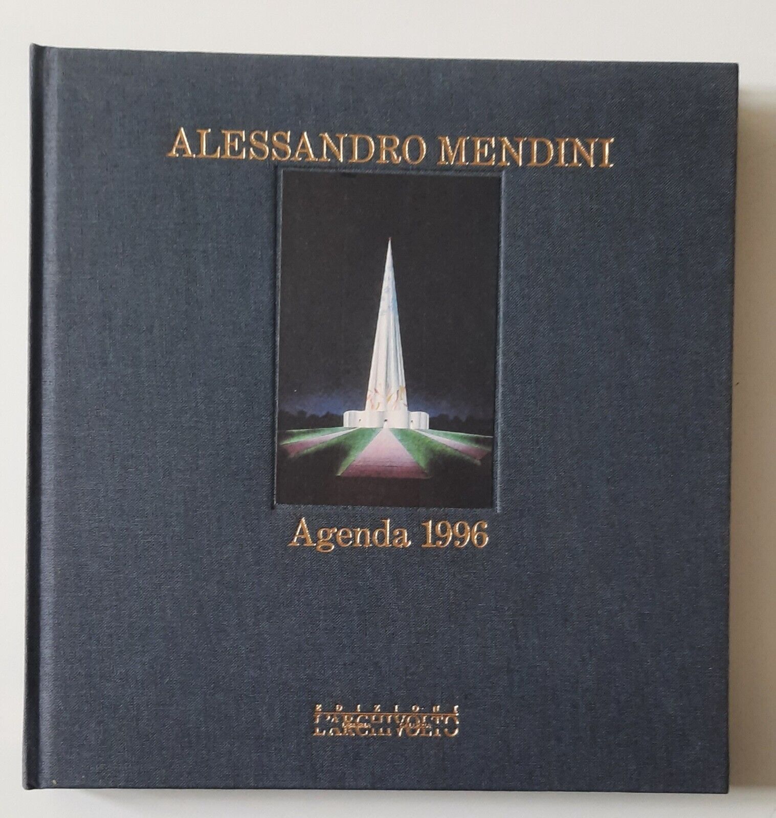 ALESSANDRO MENDINI AGENDA 1996 L'ARCHIVOLTO CON INCISIONE ORIGINALE