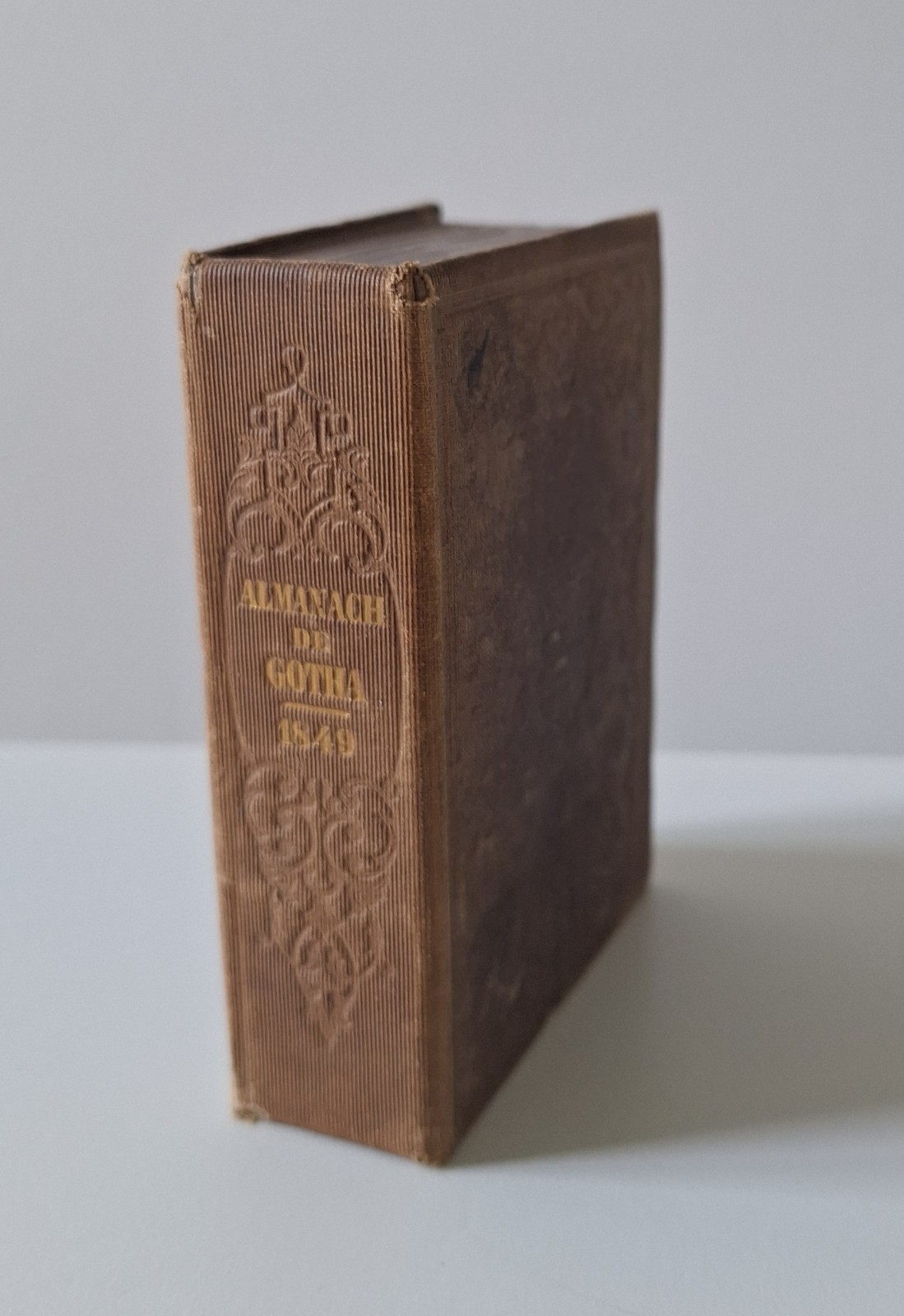 ALMANACH DE GOTHA 1856 JUSTUS PERTHES