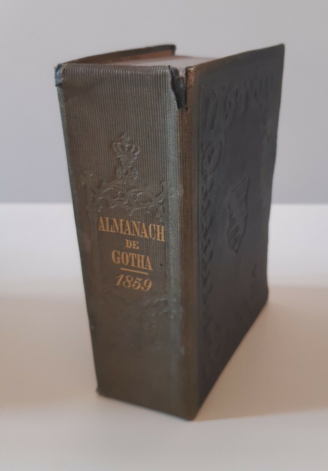 ALMANACH DE GOTHA 1859 JUSTUS PERTHES