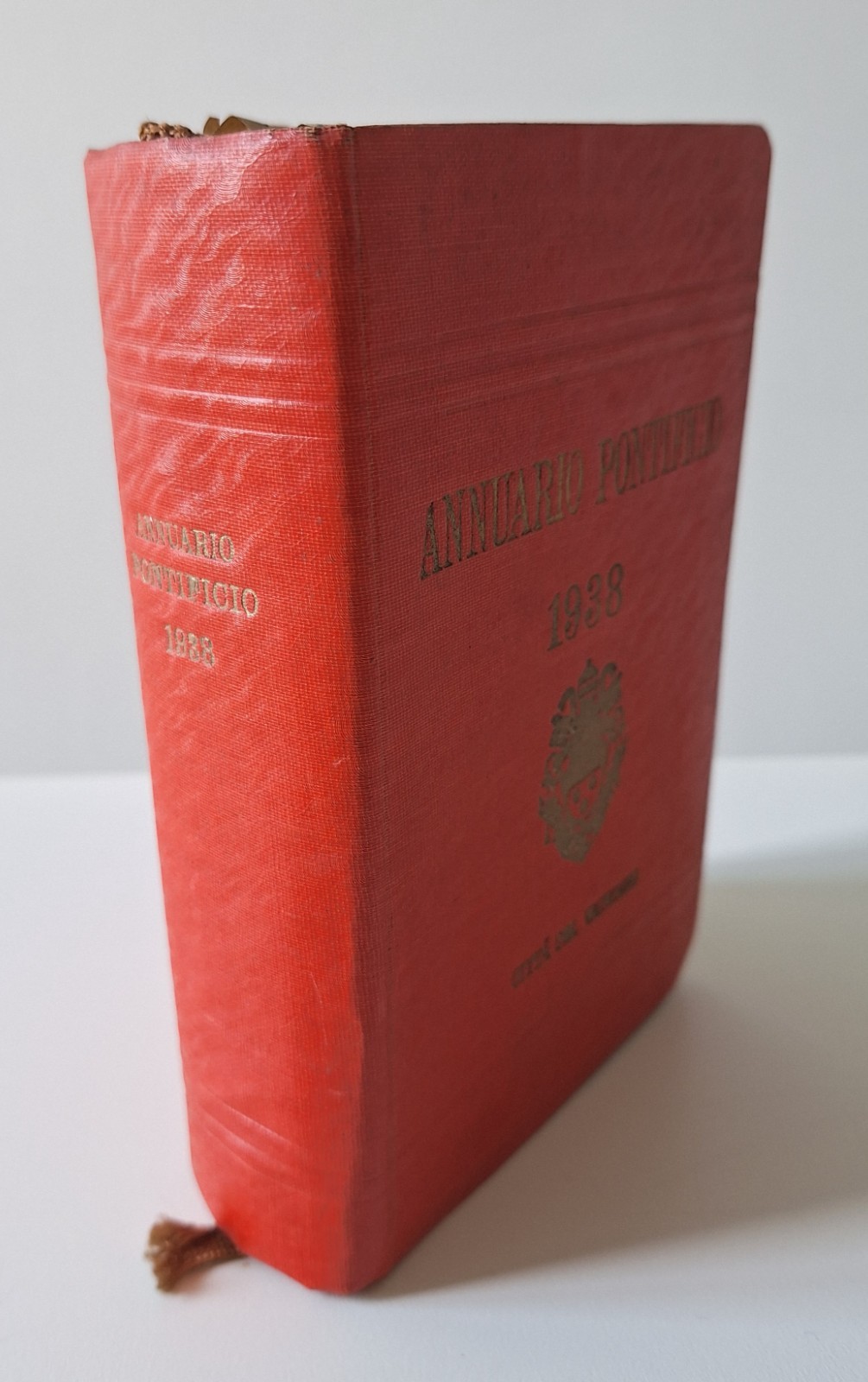 ANNUARIO PONTIFICIO 1938 CITTA' DEL VATICANO TIP. POLIGLOTTA VATICANA