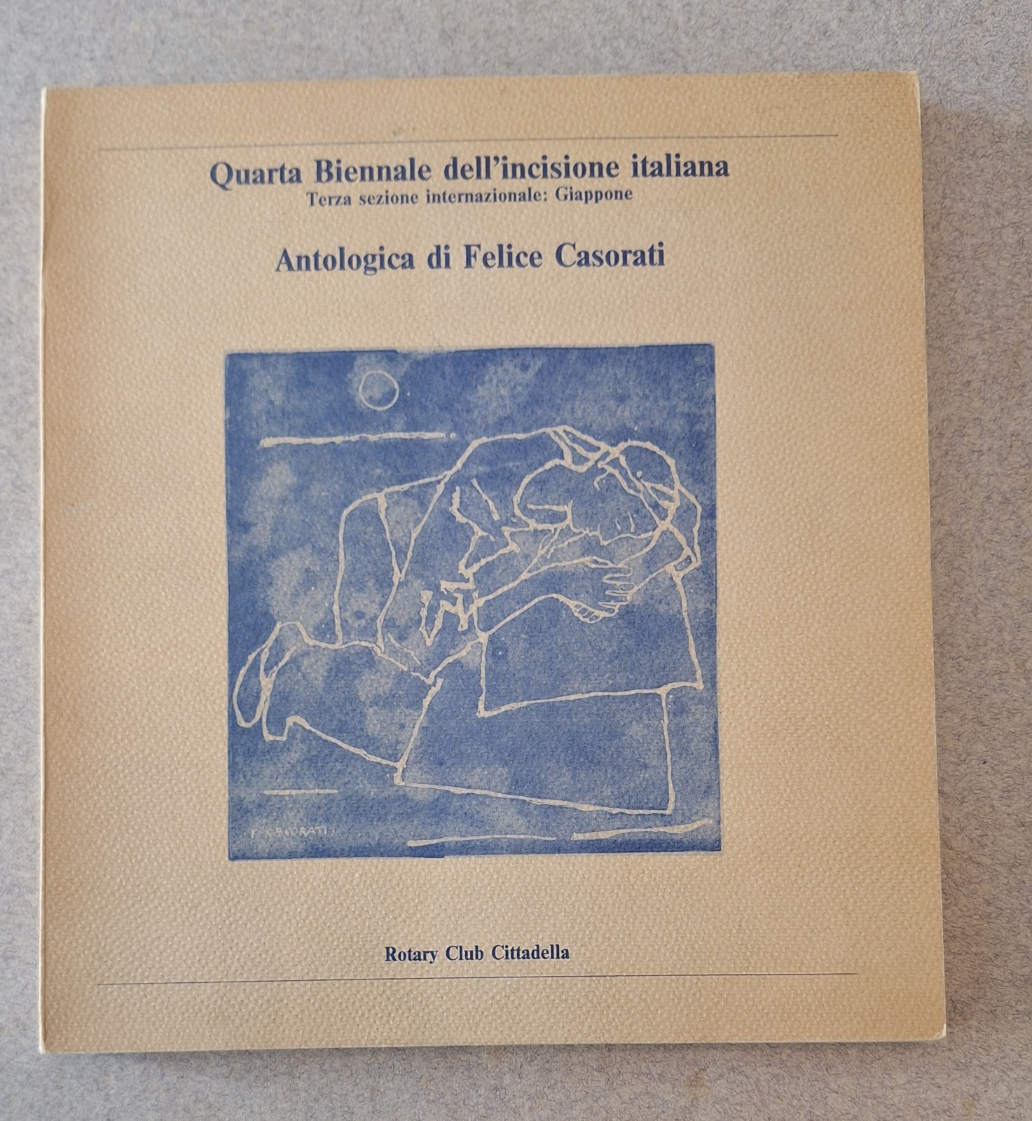 ANTOLOGICA DI FELICE CASORATI QUARTA BIENNALE DELL'INCISIONE ITALIANA 1983