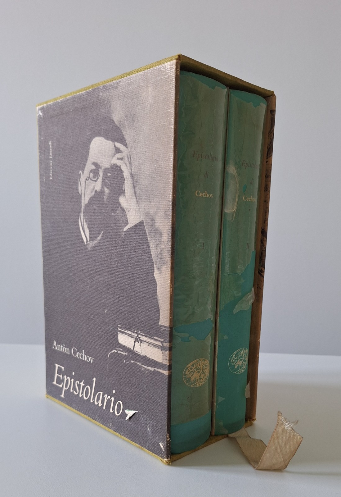 ANTON CHECOV EPISTOLARIO EINAUDI 1960 2 VOL.
