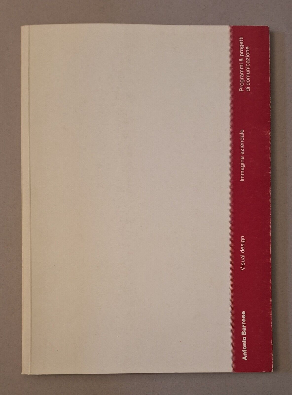 ANTONIO BARRESE VISUAL DESIGN IMMAGINE AZIENDALE 1984