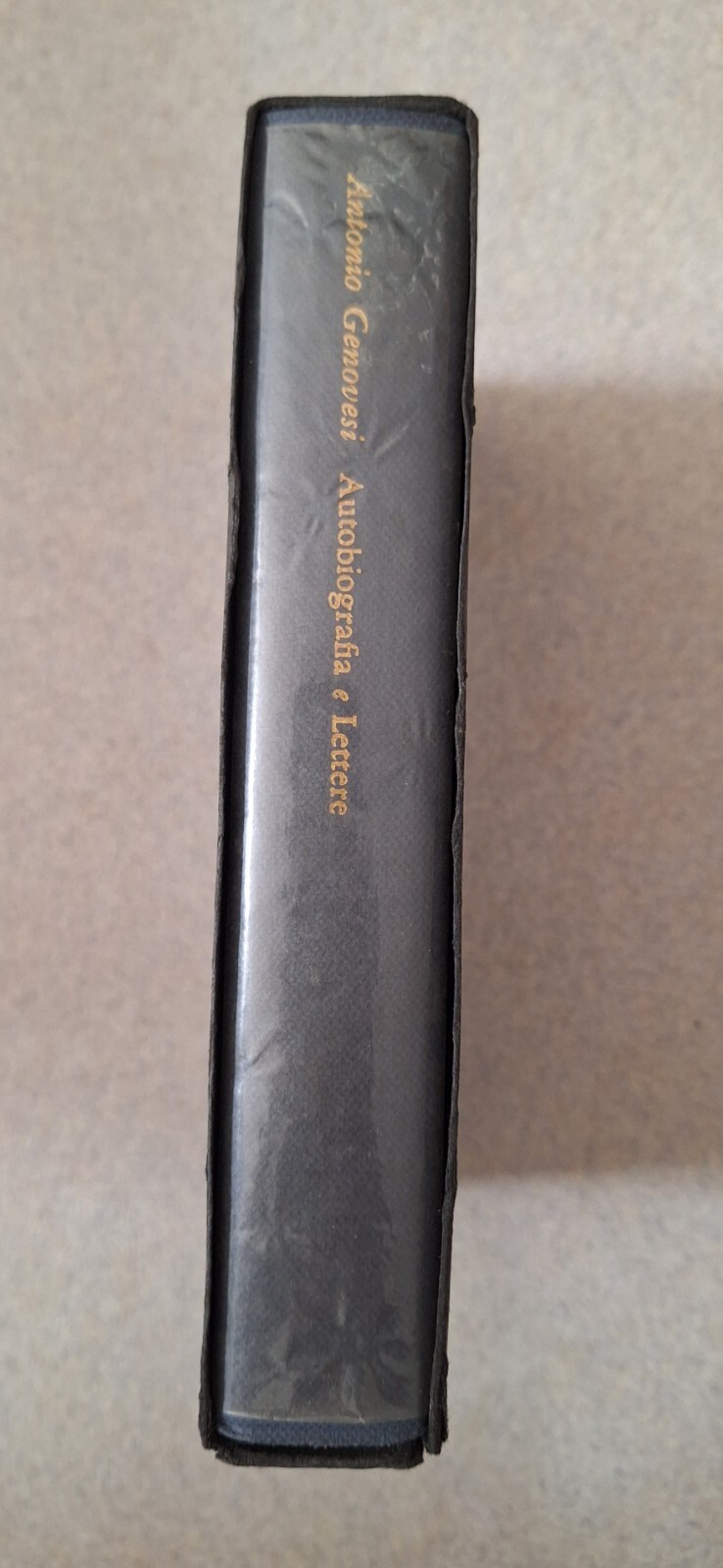 ANTONIO GENOVESI AUTOBIOGRAFIA E LETTERE FELTRINELLI 1965