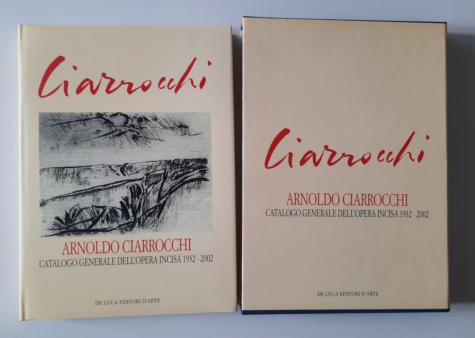 ARNALDO CIARROCCHI CATALOGO GENERALE DELL'OPERA INCISA 1932-2002 DE LUCA 2009