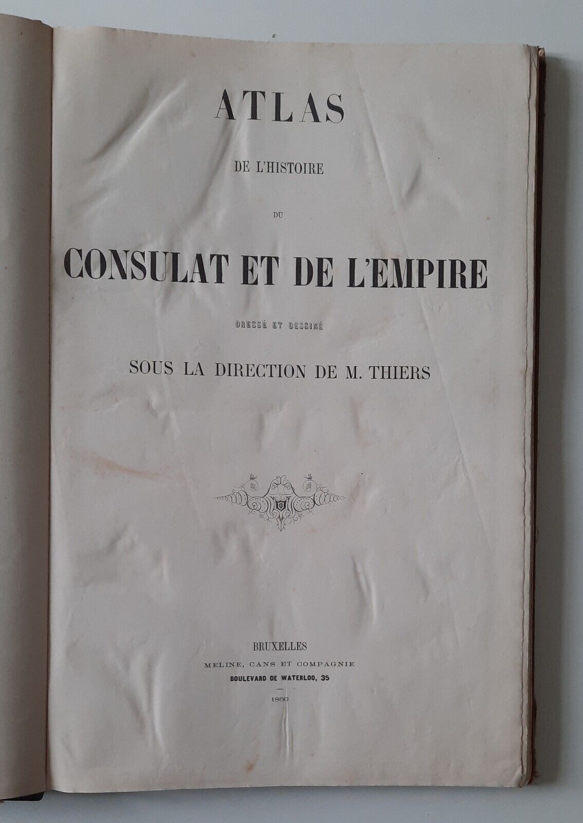 ATLAS DE L HISTOIRE DU CONSULAT ET DE L EMPIRE …