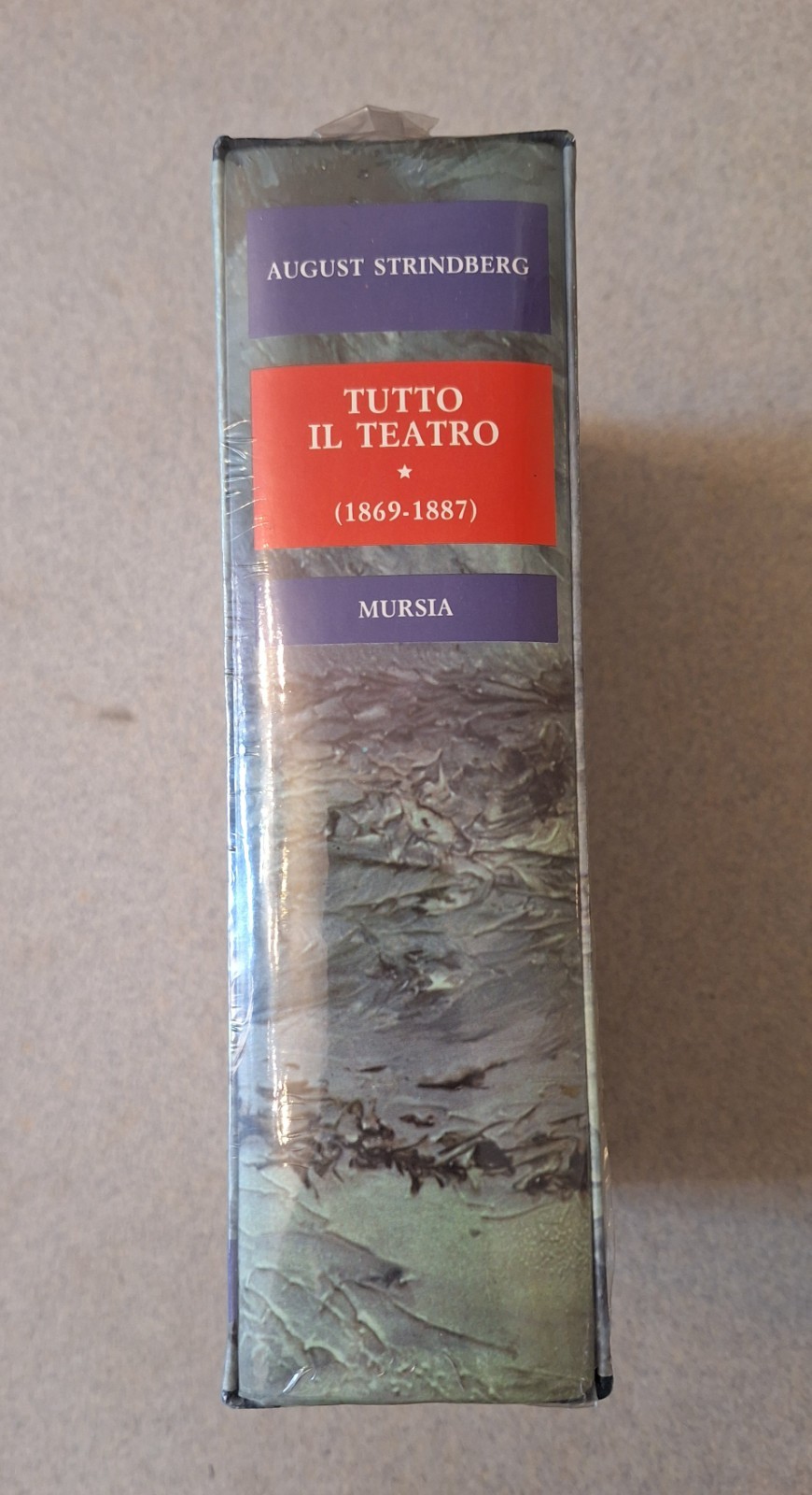 AUGUST STRINDBERG TUTTO IL TEATRO 1869-1887 MURSIA SIGILLATO