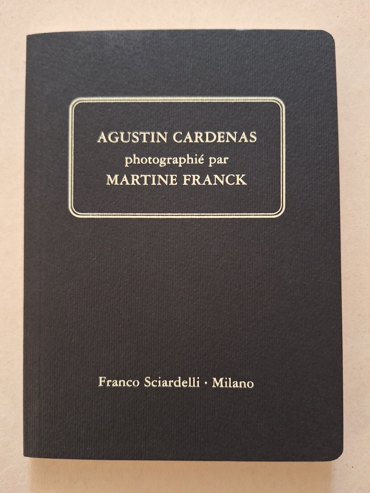 AUGUSTO CARDENAS PHOTOGRAPHIE PAR MARTINE FRANCK F. SCIARDELLI 2006