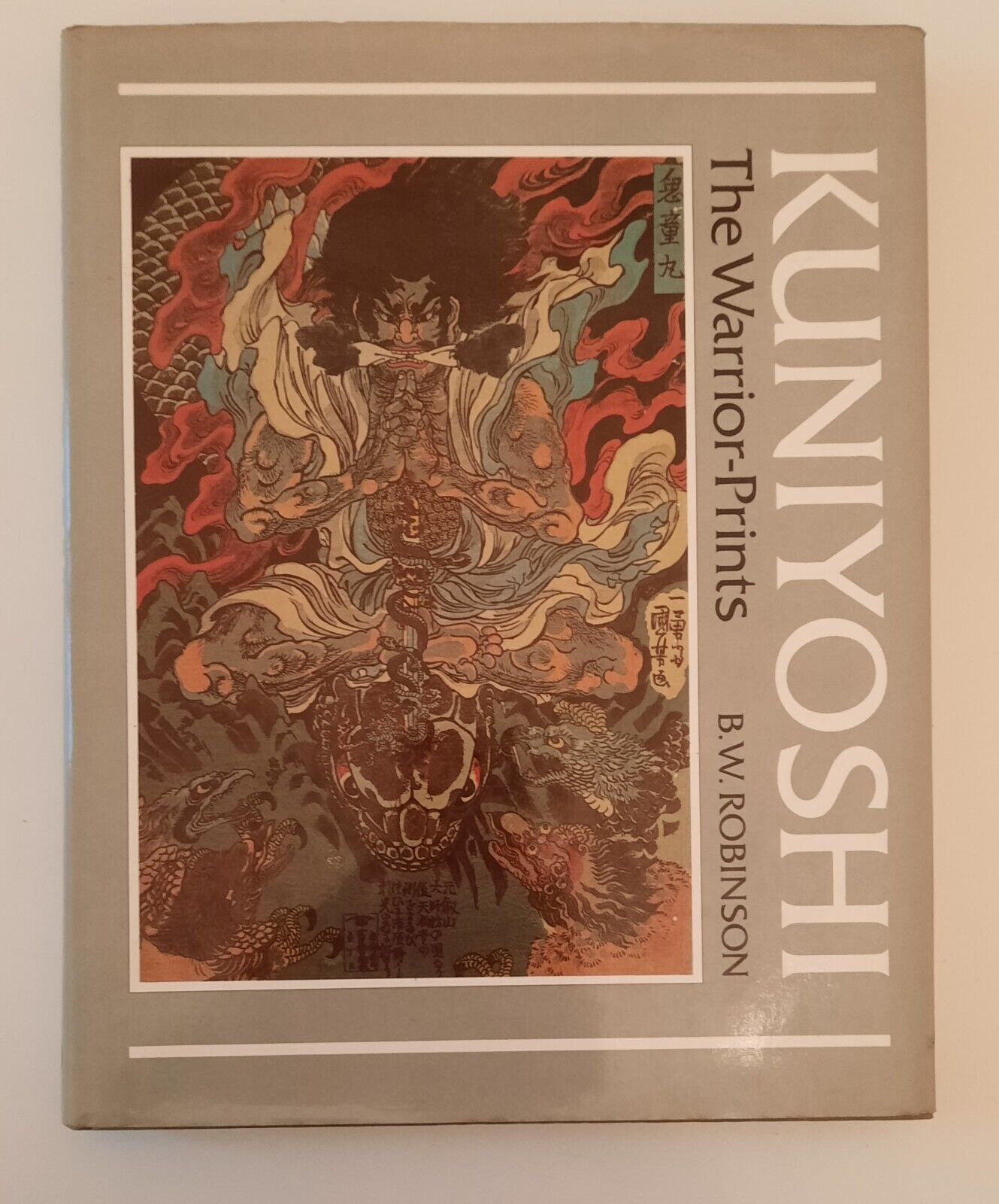 B.W. ROBINSON KUNIYOSHI THE WARRIOR PRINTS PHAIDON 1982