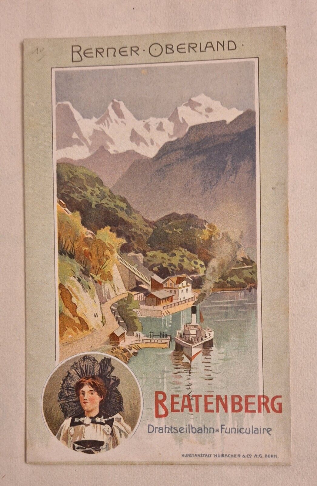 BERNER OBERLAND BEATENBERG FUNICULAIRE DRAHTSEILBAHN S.D.