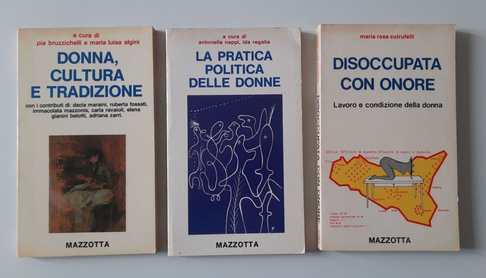 BRUZZICHELLI / NAPPI / CUTRUFELLI DONNA MAZZOTTA FEMMINISMO 3 VOL.