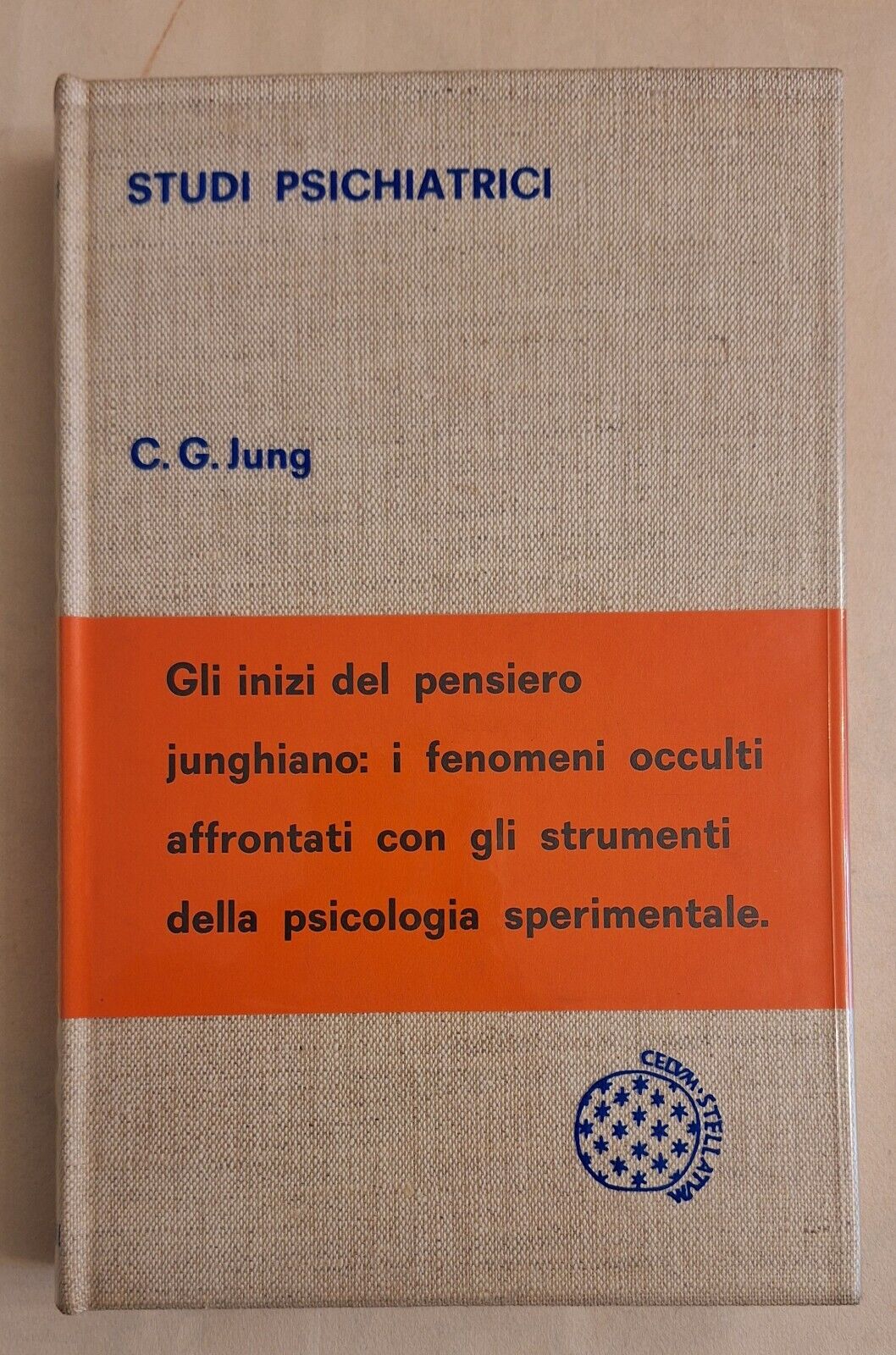 C. G. JUNG STUDI PSICHIATRICI OPERE VOL. 1 BORINGHIERI 1970