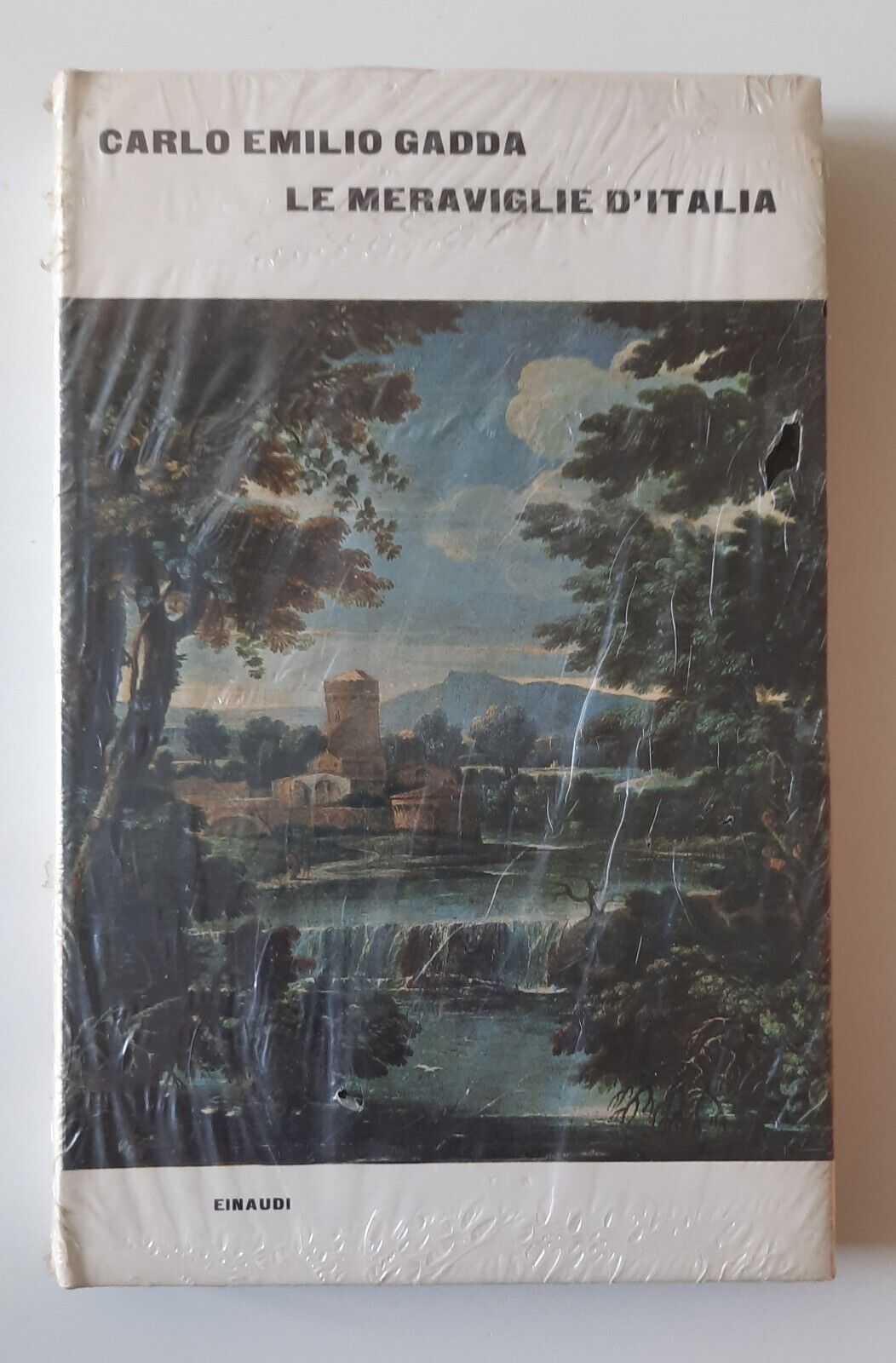 CARLO EMILIO GADDA LE MERAVIGLIE D'ITALIA EINAUDI SIGILLATO