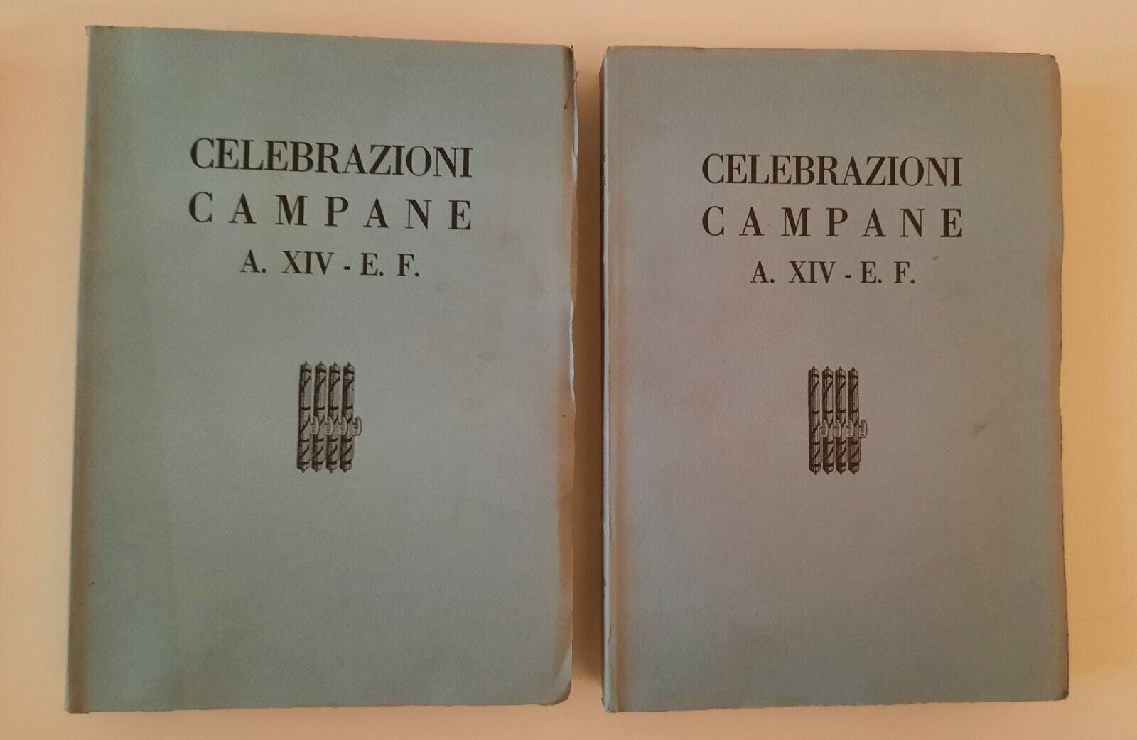 CELEBRAZIONI CAMPANE REGIO IS. D'ARTE ILL URBINO 1936 GENTILE SOLMI …