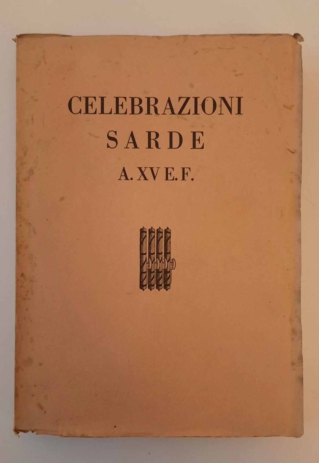 CELEBRAZIONI SARDE REGIO IS. D'ARTE ILL. URBINO 1937 MARINETTI BOTTAI …