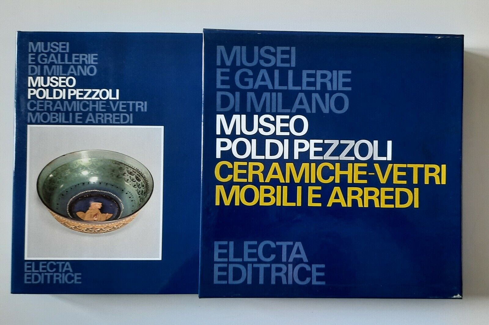 CERAMICHE VETRI MOBILI E ARREDI MUSEO POLDI PEZZOLI ELECTA 1983