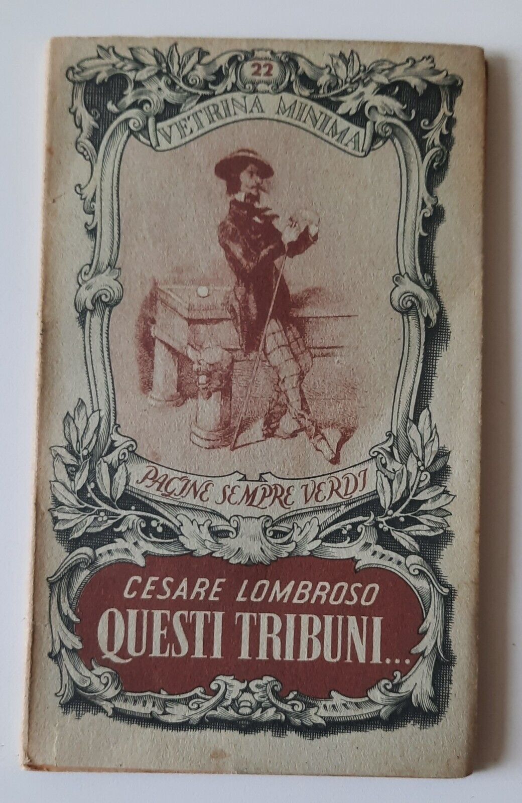CESARE LOMBROSO QUESTI TRIBUNI BOTTEGA DELL'ANTIQUARIATO S.D.
