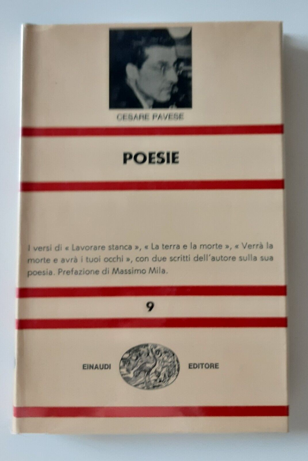 CESARE PAVESE POESIE NUE EINAUDI 1961