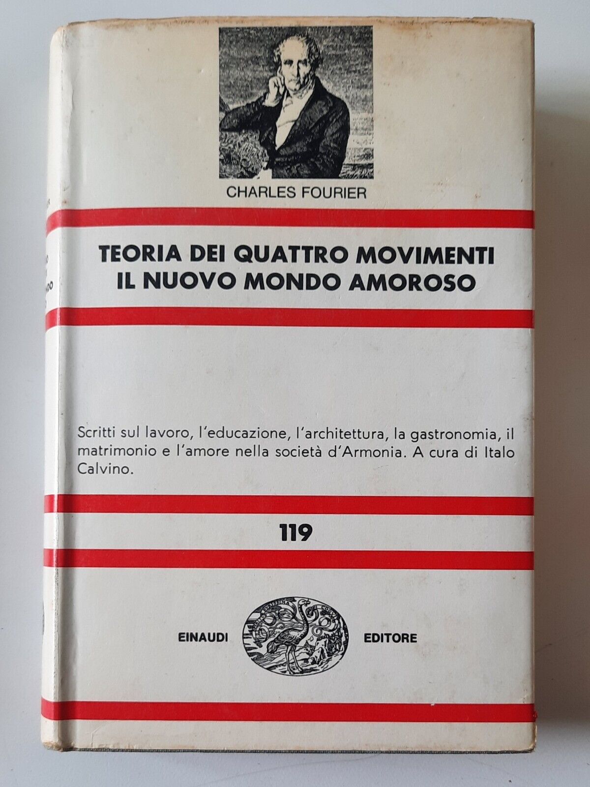 CHARLES FOURIER TEORIA DEI QUATTRO MOVIMENTI EINAUDI NUE 1971