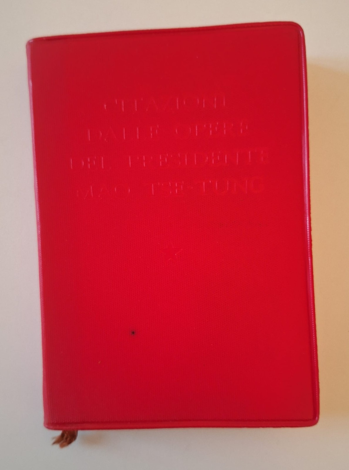 CITAZIONI DALLE OPERE DEL PRESIDENTE MAO TSE-TUNG CASA ED. IN …