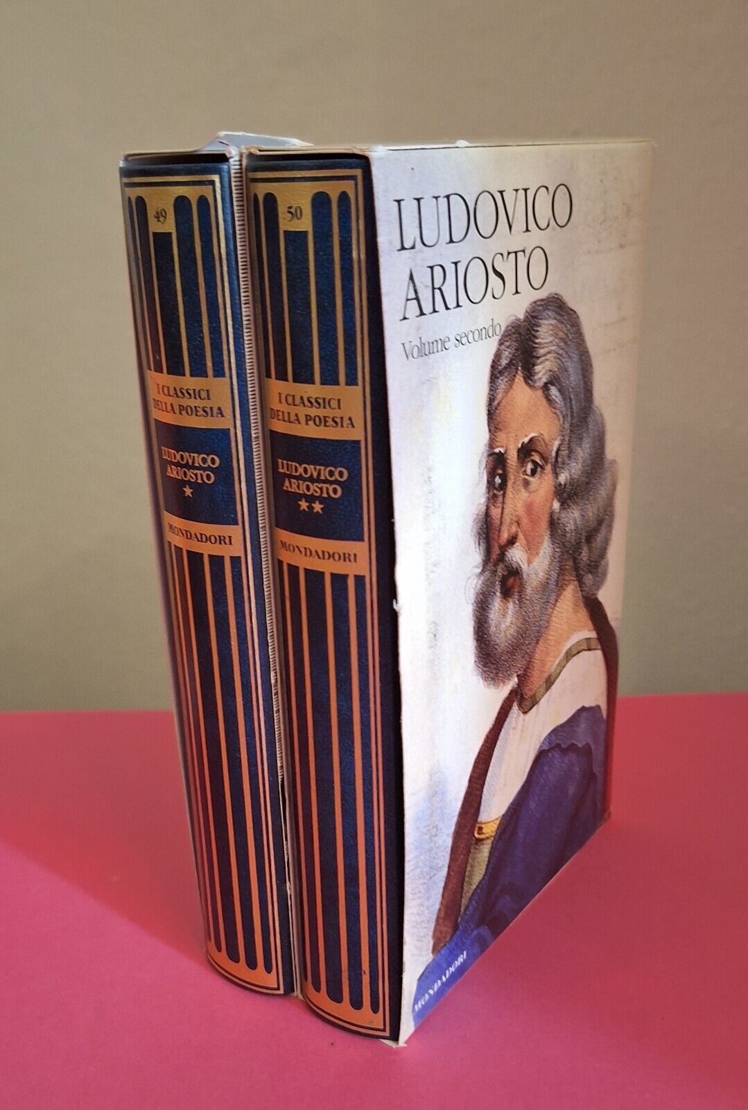 CLASSICI DELLA POESIA LUDOVICO ARIOSTO VOL. 1 - 2 MONDADORI