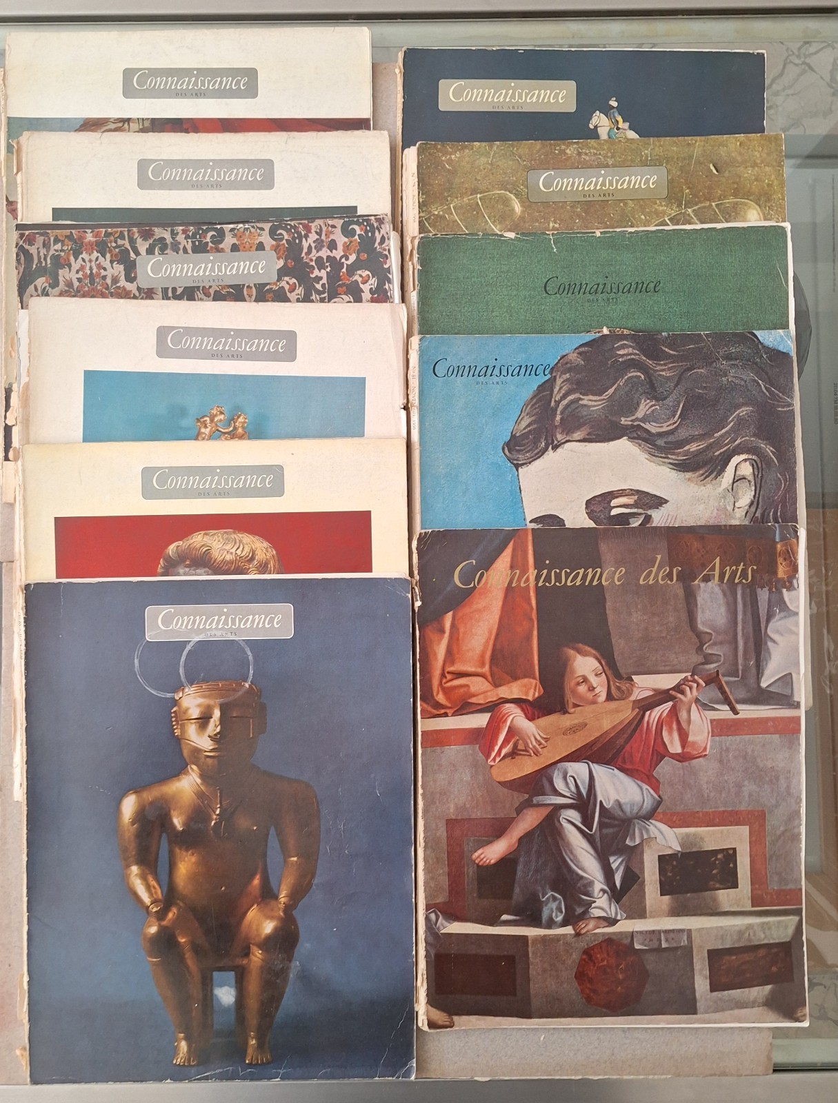 CONNAISSANCE DES ARTS ANNATA 1958 SCOMPLETA 11 NUMERI